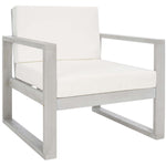 Grey Wood/Beige Cushion