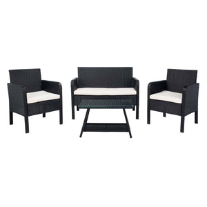 Safavieh Aboka 4 Piece Living Set, PAT7505