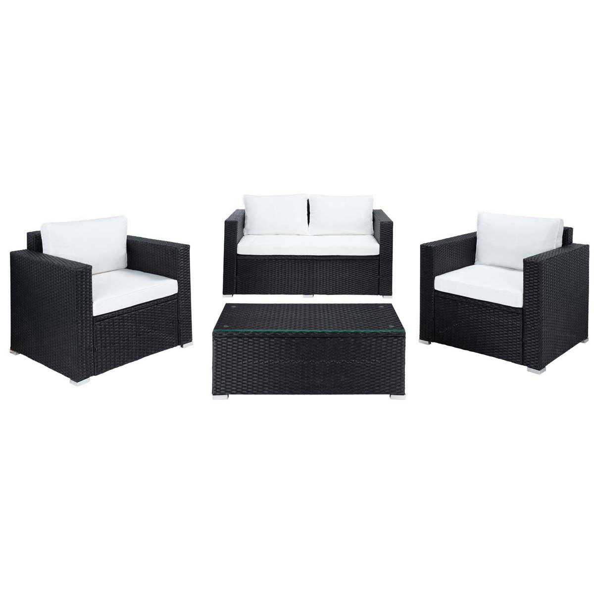 Safavieh Machie 4Pc Living Set , PAT7508