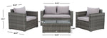 Safavieh Machie 4Pc Living Set , PAT7508