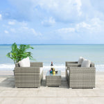 Safavieh Machie 4Pc Living Set , PAT7508