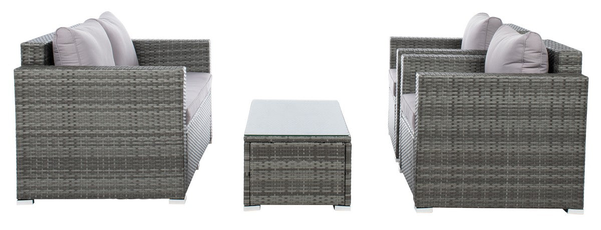 Safavieh Machie 4Pc Living Set , PAT7508