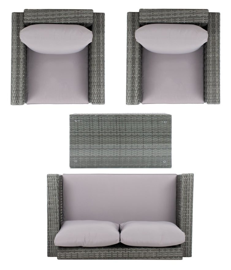 Safavieh Machie 4Pc Living Set , PAT7508