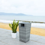 Safavieh Mazeli Trash Bin , PAT7512 - Grey