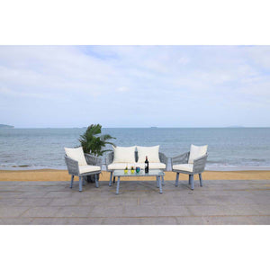 Safavieh Belmi 4Pc Rope Living Set , PAT7517