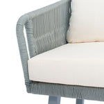 Safavieh Kerson 4Pc Rope Living Set , PAT7519 - Grey/Beige