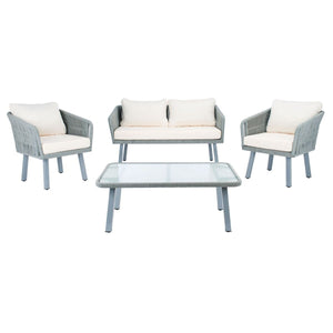 Safavieh Kerson 4Pc Rope Living Set , PAT7519
