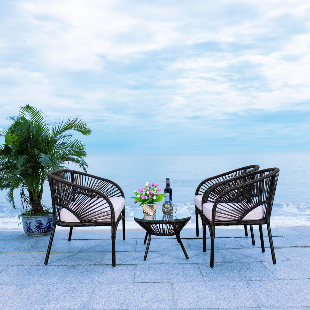 Safavieh Werner 4 Piece Living Sets , PAT7522