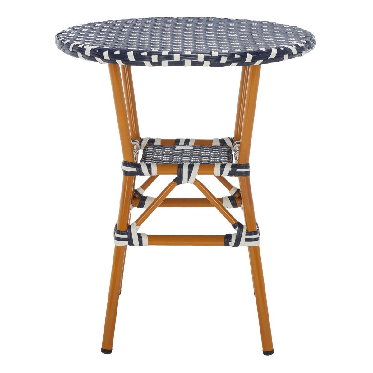 Safavieh California Bistro Table , PAT7536 - Navy / White