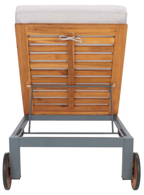 Safavieh Jackman Lounge Chair , PAT7728 - Grey/Light Grey Cushion