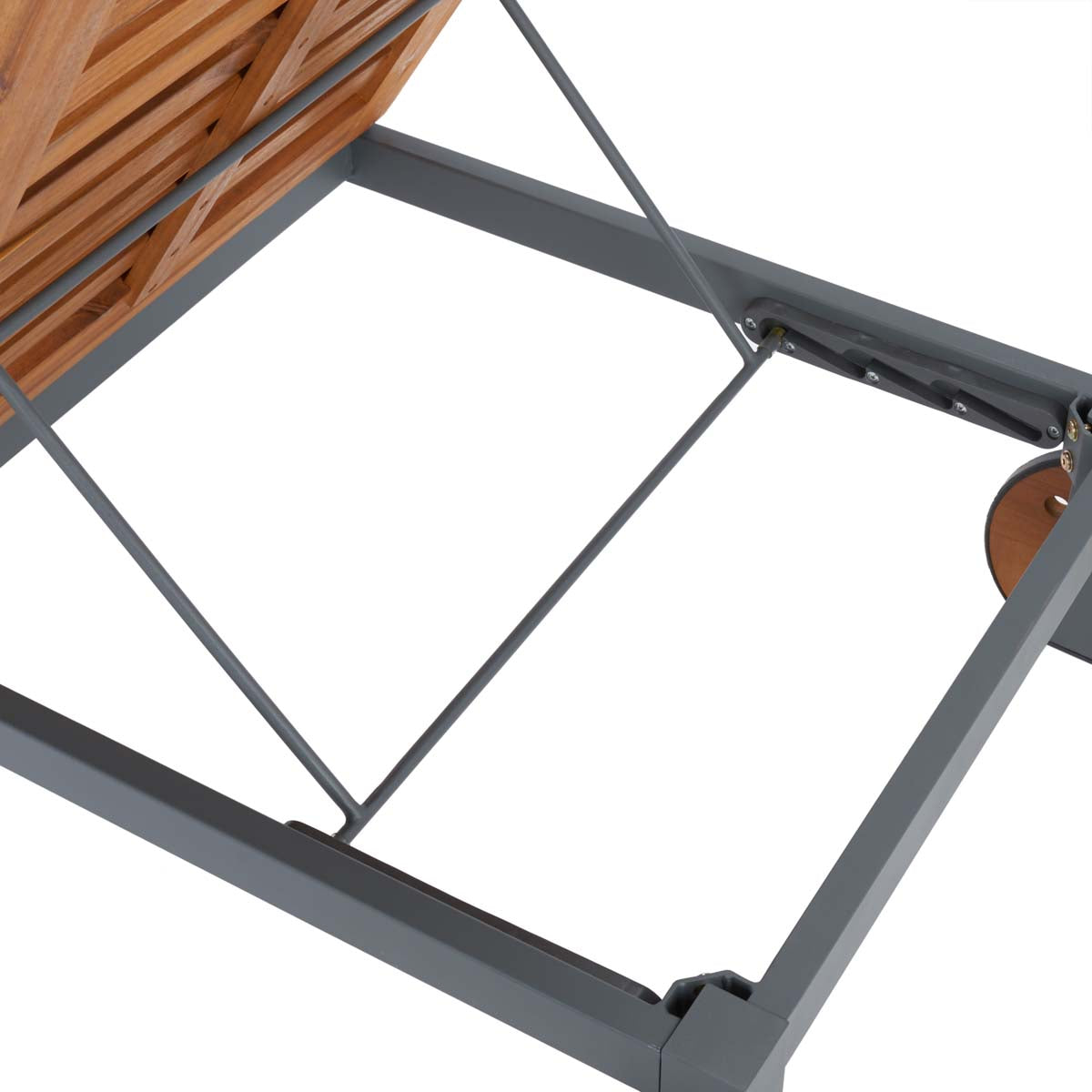 Safavieh Jackman Lounge Chair , PAT7728 - Grey/Light Grey Cushion