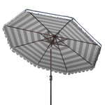 Safavieh Vienna 11Ft Rnd Crank Umbrella , PAT8111
