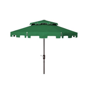 Safavieh Zimmerman 9ft Double Top Market Umbrella , PAT8200