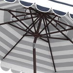 Safavieh Vienna 9Ft Rnd Double Top Crank Umbrella , PAT8211