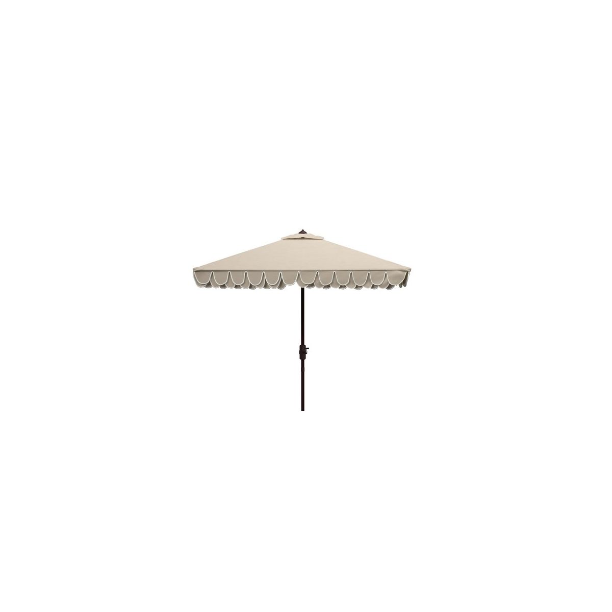 Safavieh Elegant Valance 7.5 Ft Square Umbrella , PAT8406