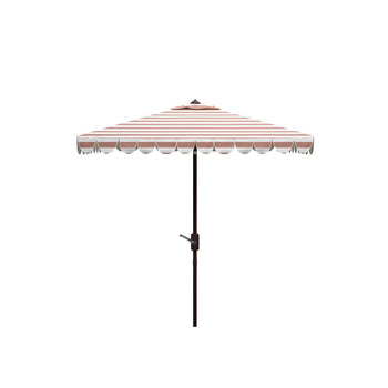 Safavieh Vienna 7.5 Ft Square Crank Umbrella , PAT8411