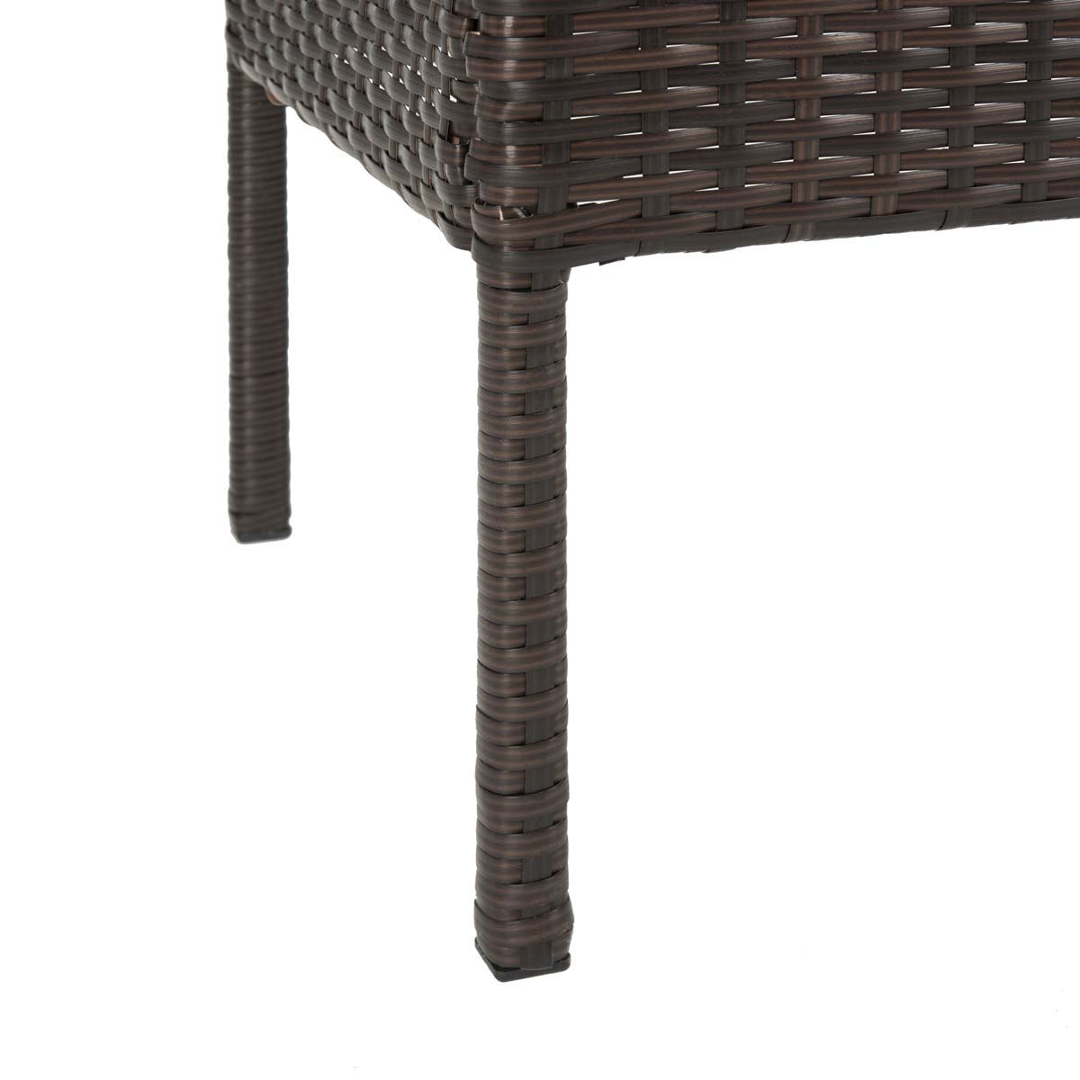Safavieh Mattia 4 Piece Rattan Living Set , PAT9001 - Brown/Beige