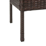Safavieh Mattia 4 Piece Rattan Living Set , PAT9001 - Brown/Beige
