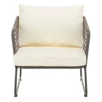 Safavieh Benjin 4 Piece Living Set , PAT9003 - Grey/White