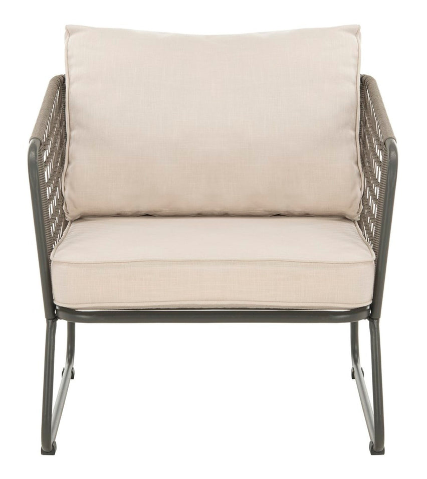 Safavieh Benjin 4 Piece Living Set , PAT9003 - Grey/Beige