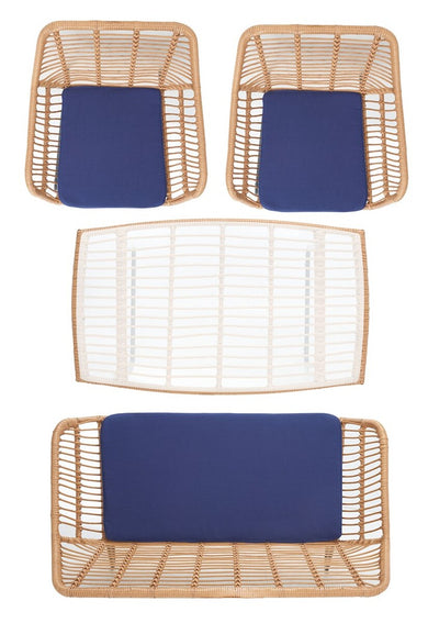 Natural/Navy