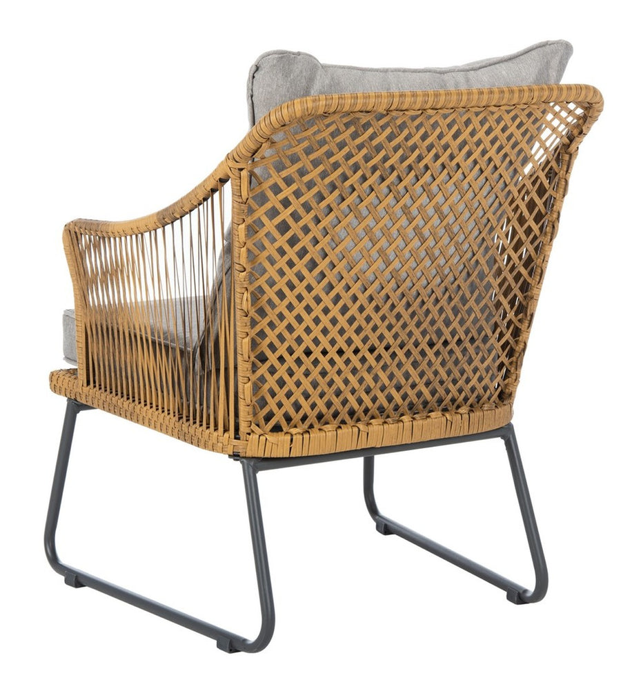 Safavieh Jensen 3Pc Lounge Set , PAT9008 - Natural/Grey