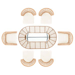 Safavieh Genser 7 Piece Dining Set , PAT9011