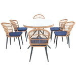 Safavieh Genser 7 Piece Dining Set , PAT9011