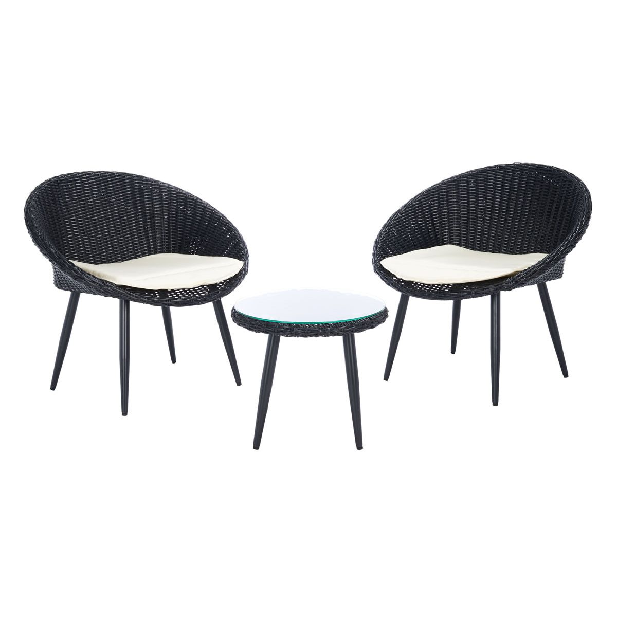 Safavieh Merami 3 Pc Lounger Set , PAT9017
