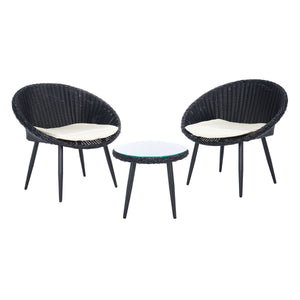 Safavieh Merami 3 Pc Lounger Set , PAT9017