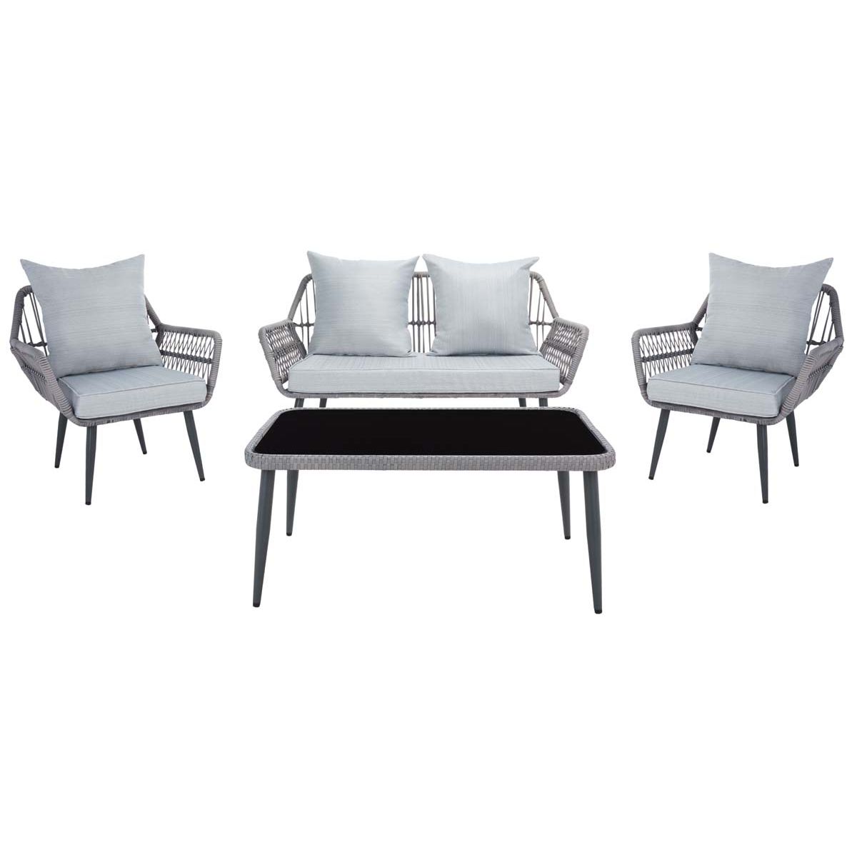 Grey Rope/Grey Cushion - Grey Rope/Grey Cushion