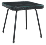 Safavieh Londyn 3Pc Lounge Set , PAT9031 - Black / Grey