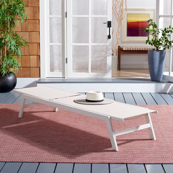 Safavieh Fionne Sunlounger , PAT9038 - Silver / Beige