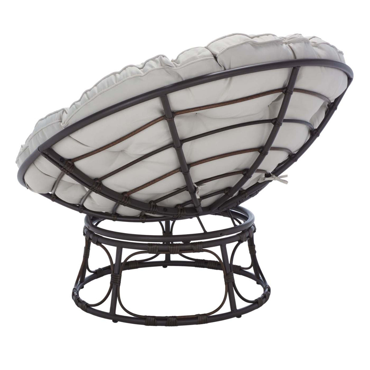 Safavieh Kiraya Papasan Chair , PAT9041 - Brown / Grey