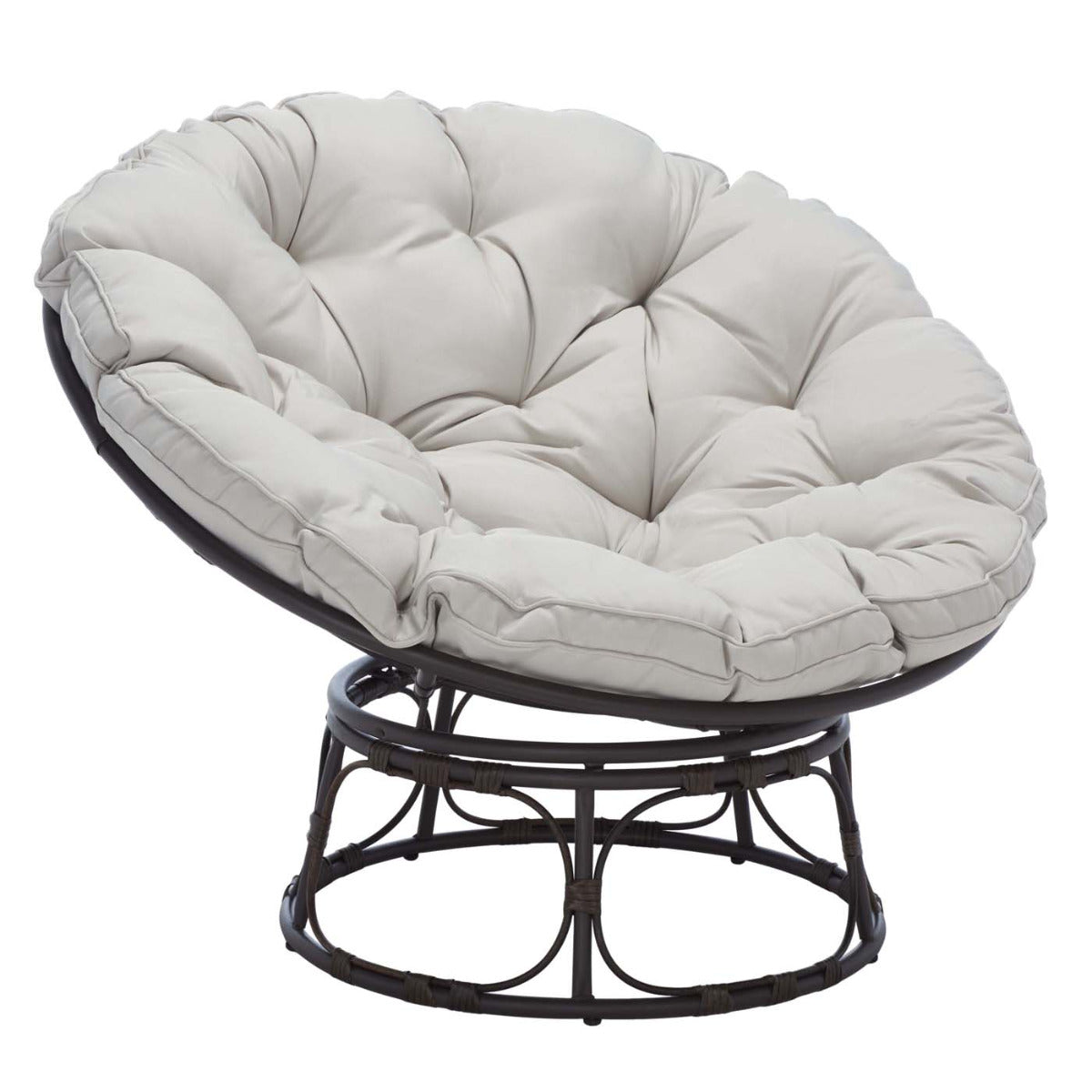 Safavieh Kiraya Papasan Chair , PAT9041 - Brown / Grey