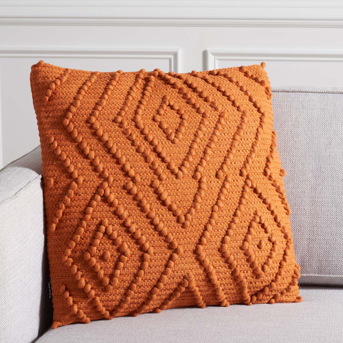 Safavieh Adalia Pillow , PLS120 - Rust
