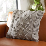 Safavieh Baird Pillow , PLS121 - Grey