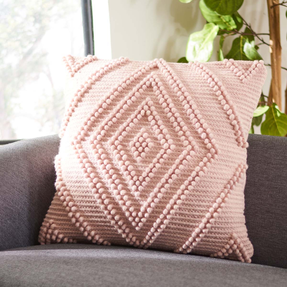 Safavieh Eira Pillow , PLS124 - Rose