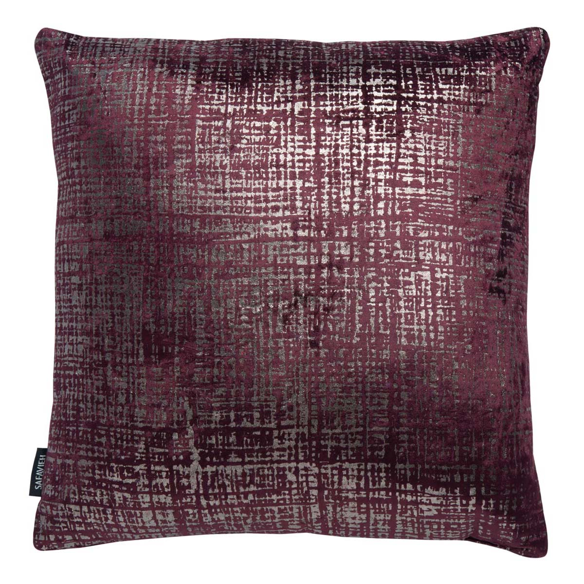 Safavieh Prenlia Pillow , PLS6518 - Silver / Purple