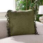 Safavieh Dandria Pillow , PLS6534 - Dark Green