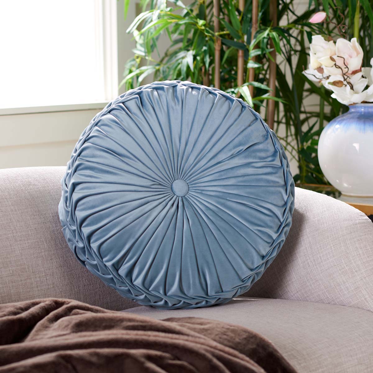 Safavieh Leila Pillow , PLS7125 - Blue