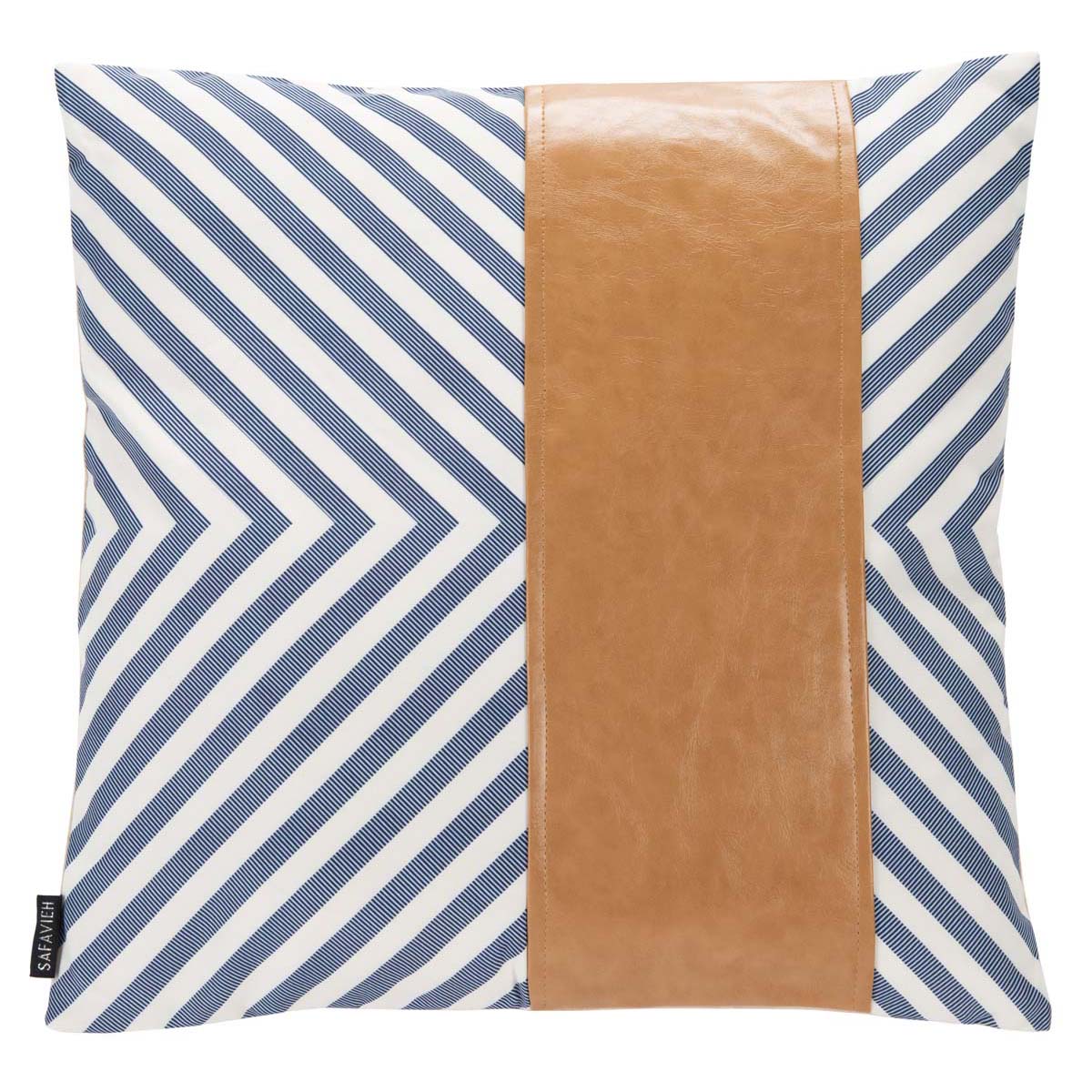 Safavieh Endra Pillow , PLS7157 - Navy / White