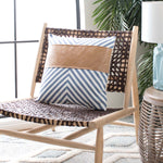 Safavieh Endra Pillow , PLS7157 - Navy / White