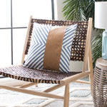 Safavieh Endra Pillow , PLS7157 - Navy / White