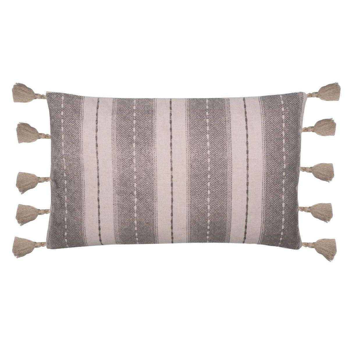 Safavieh Samerin Pillow , PLS7165 - Grey / Beige