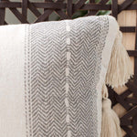 Safavieh Samerin Pillow , PLS7165 - Grey / Beige