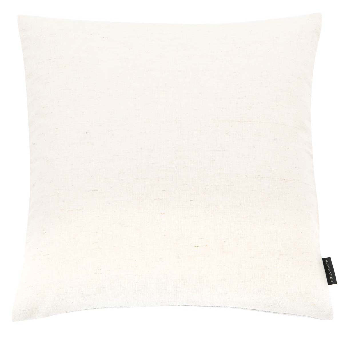 Safavieh Letara Pillow , PLS7182 - Silver / White
