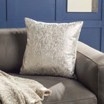 Safavieh Letara Pillow , PLS7182 - Silver / White