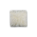 Safavieh Faux Flokati Pillow, PLS733 - Ivory