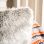 Safavieh Adanna Fur Pillow , PLS778 - Grey